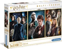 Clementoni Puzzle Harry Potter 3x1000 dílků