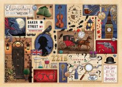 Gibsons Puzzle Knižní klub: Sherlock Holmes 1000 dílků