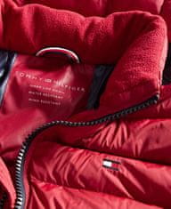 Tommy Hilfiger Prošívaná zimní pánská bunda Puffer červená L