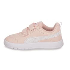 Puma Boty růžové 22 EU 07 Courtflex V3 Inf