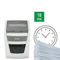 Leitz Skartovačka "IQ AutoFeed SmalOffice 50 P4 Pro", 50 listů, křížový řez, 80350000