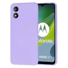 Techsuit Kryt Motorola Moto E13 Techsuit SoftFlex - light purple