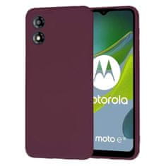 Techsuit Kryt Motorola Moto E13 Techsuit SoftFlex - plum red