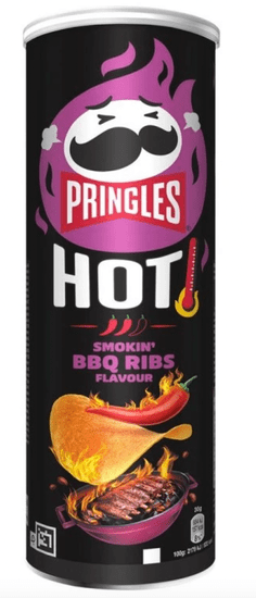 PRINGLES Pringles Hot Smokin BBQ Ribs 160g