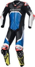 Alpinestars alPINESTARS kombinéza GP TECH V4 1-dílná černo-žluto-modro-bílo-červená 48