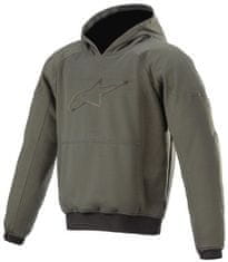 Alpinestars mikina AGELESS military černo-zelená 2XL