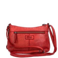 NOELIA BOLGER červená kabelka crossbody NB 2406 CV