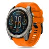 Silicone Line řemínek na Garmin Fenix 5x / 5x Plus / 6x / 6x Pro / 7x / 8 51mm, orange