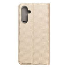 FORCELL Pouzdro / obal na Samsung Galaxy A25 zlaté - knížkové SMART CASE