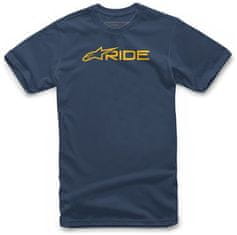 Alpinestars triko RIDE 3.0 navy/gold M