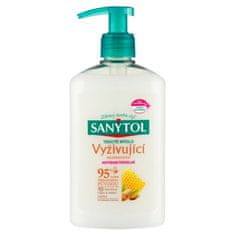 AC Marca Sanytol antb. mýdlo 95% přír.složení vyživující 250ml Mand. mléko&Mateří kašička [2 ks]