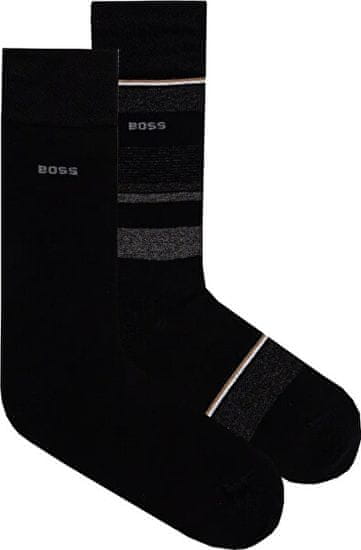 Hugo Boss 2 PACK - pánské ponožky BOSS 50524321-001