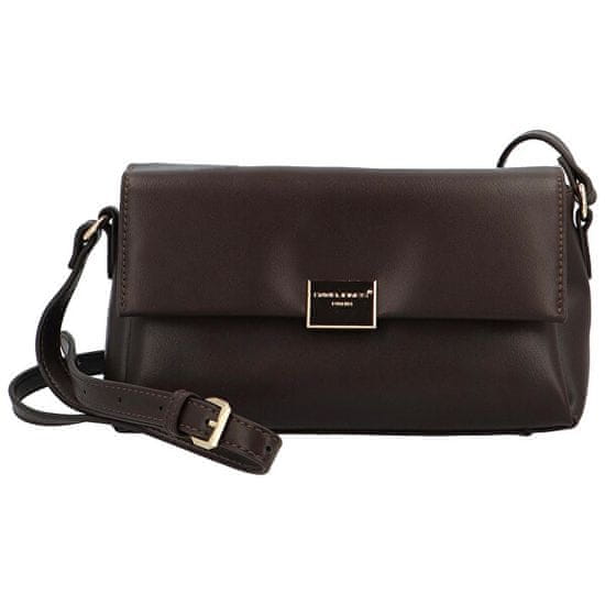 David Jones Dámská crossbody kabelka 7182-1 Coffee