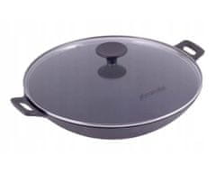 kamille Pánev WOK litina ¤30cm s poklicí KAMILLE