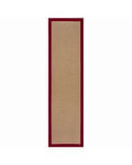 Flair Běhoun Herringbone Border Kira Red 60x230