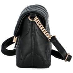 David Jones Trendy dámská koženková crossbody kabelka Ingmax, černá