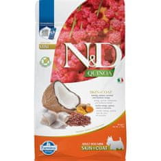 N&D QUINOA Dog GF Skin & Coat, Herring & Coconut Adult Mini 800 g