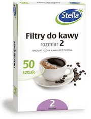 CZECHOBAL, s.r.o. Stella kávové filtry velikost 1x2, 50ks