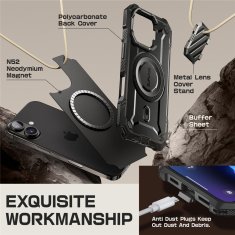 SUPCASE Pancéřový kryt na iPhone 16 6.1" Supcase UB XT Mag MagSafe Černý