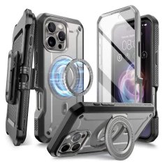 SUPCASE Pancéřové pouzdro na iPhone 16 PRO 6.3" Supcase UB Pro Mag MagSafe Šedé