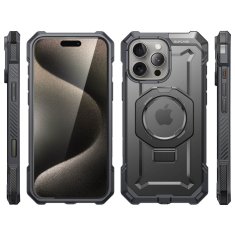 SUPCASE Pancéřový kryt na iPhone 16 PRO MAX 6.9" Supcase UB Grip Mag MagSafe Šedý