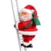 HOME & MARKER® Santa Vánoční dekorace, Santa Claus Vánoční ozdoba Ježíšek šplhající po žebříku | LADDERSANTA