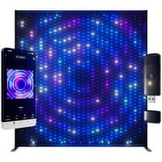 Lightwall, mobilní LED závěs 2,6x2,7m