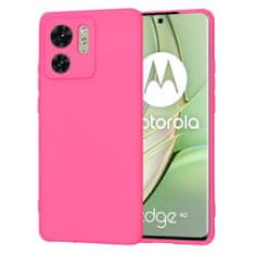 Techsuit Kryt Motorola EDGE 40 / EDGE (2023) Techsuit SoftFlex - hot pink