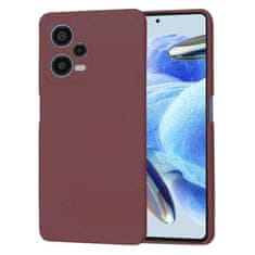 Techsuit Kryt Xiaomi Redmi Note 12 Pro 5G Techsuit SoftFlex - plum red