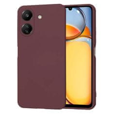 Techsuit Kryt Xiaomi Redmi 13C 4G / Poco C65 Techsuit SoftFlex - plum red