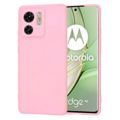 Techsuit Kryt Motorola EDGE 40 / EDGE (2023) Techsuit SoftFlex - chalk pink