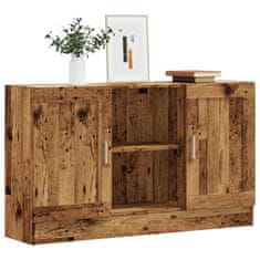 shumee vidaXL Příborník old wood 120 x 30,5 x 70 cm kompozitní dřevo