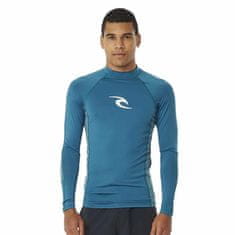 Rip Curl Pánské lycrové triko WAVES, dlouhý rukáv černá 2XL