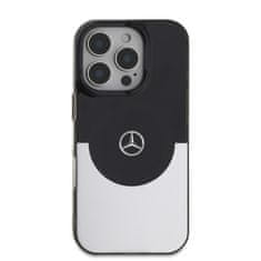 MERCEDES Zadní kryt PC-TPU Double Layer MagSafe pro iPhone 16 Pro Max Black-Silver