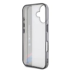 Bmw Zadní kryt IML Motorsport Vertical Stripe pro iPhone 16 Plus Grey