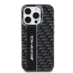 AMG Zadní kryt Carbon Pattern pro iPhone 16 Pro Black