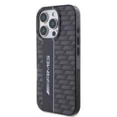 AMG Zadní kryt Carbon Pattern pro iPhone 16 Pro Black