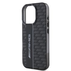 AMG Zadní kryt Carbon Pattern pro iPhone 16 Pro Black