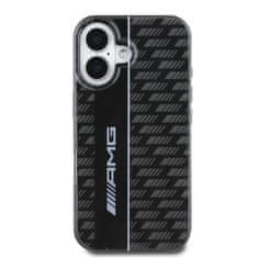 AMG Zadní kryt Carbon Pattern pro iPhone 16 Black