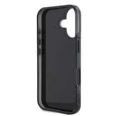 AMG Zadní kryt Carbon Pattern pro iPhone 16 Black