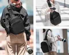 K&F Concept Batoh Foto 5L Sling Crossbody K&F na DSLR fotoaparát Dron Kameru