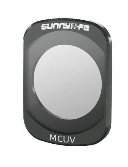 Sunnylife UV ochranný FILTR MC Ultrafialový pro Sportovní kameru DJI OSMO POCKET 3