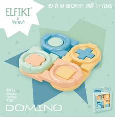 Elfiki ELFIKI BIO PLAST Motorická vkládačka Domino