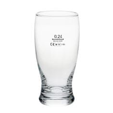 Slovglass Sklenička Gentleman 280ml s cejchem 200ml (6ks)