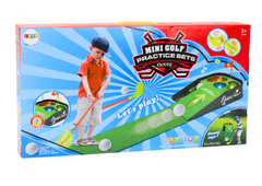 Lean-toys Sada Pro Mini Golf Dovednostní Hra Zvuky Světla