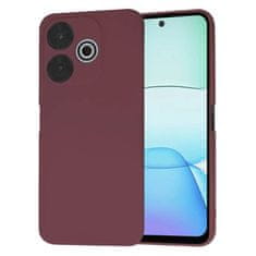 Techsuit Kryt Xiaomi Redmi 13 / Poco M6 4G Techsuit SoftFlex - plum red