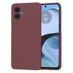 Techsuit Kryt Motorola Moto G14 Techsuit SoftFlex - plum red