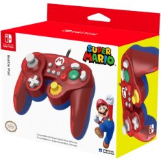 HORI HORI GameCube Style kabelový BattlePad - Mario (Switch)