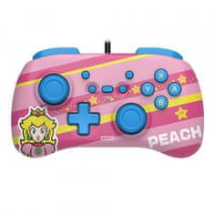 HORI HORI HoriPad Mini kabelový ovladač - Super Mario Series - Peach (Switch)