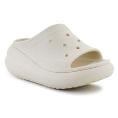 Crocs Pantofle krémové 41 EU Crush Slide Bone Os